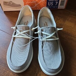JSport Gray Casual Slip On